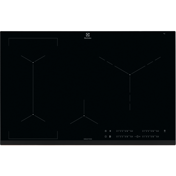 600 Bridge - Taque à induction, 80 cm